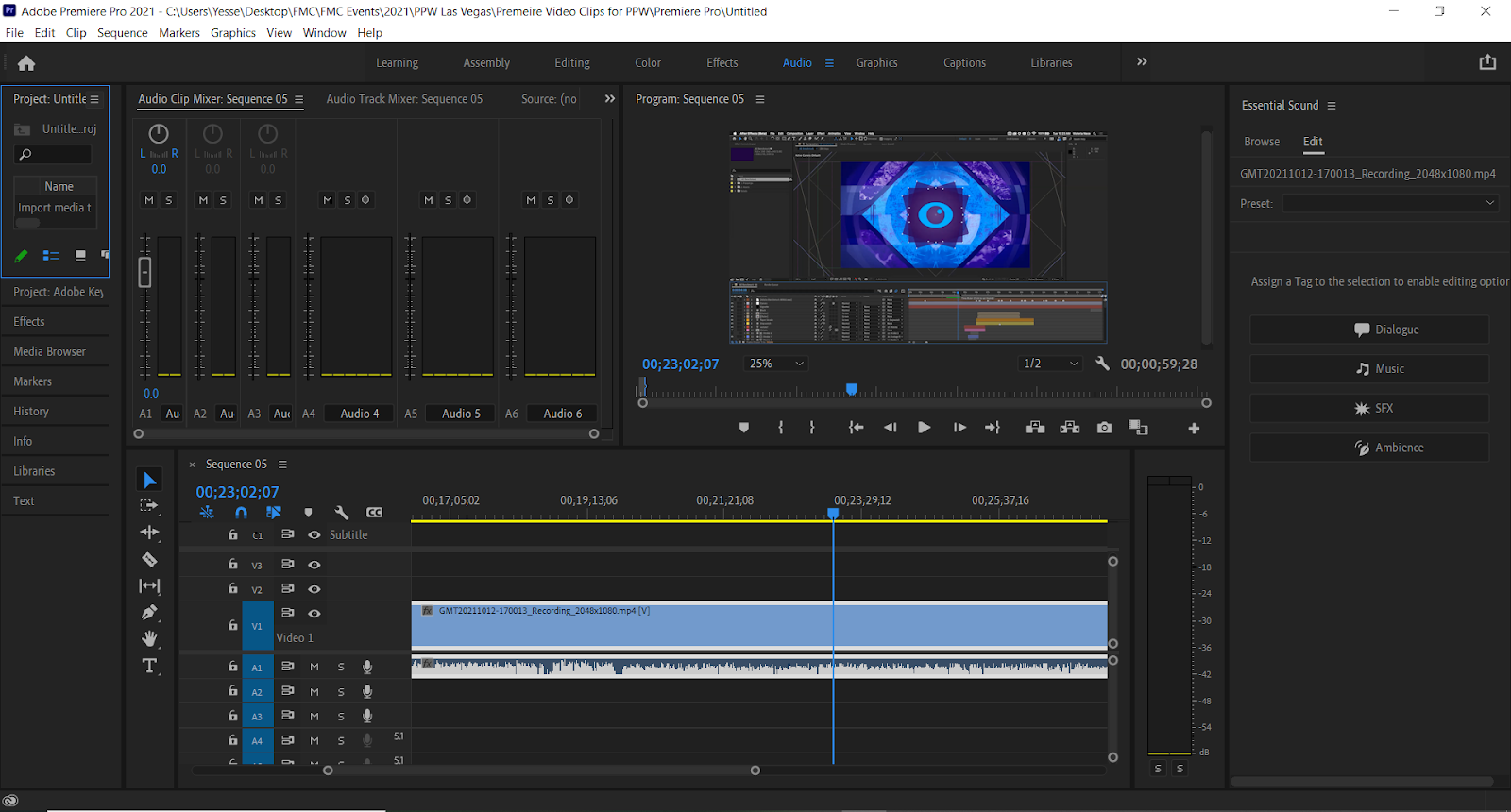 برنامه ویرایش فیلم حرفه ای Adobe Premiere Pro