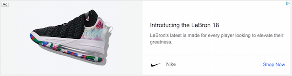 بنر تبلیغاتی حرفه ای و جذاب نایکی Nike.