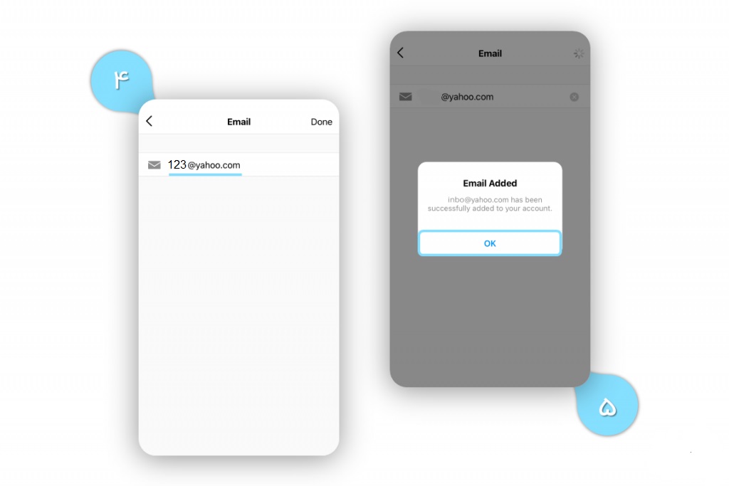 رجیستر کردن ایمیل در اینستاگرام