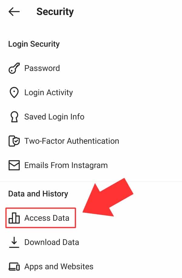 Access Data